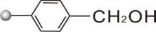 macroporous hydroxymethyl resin